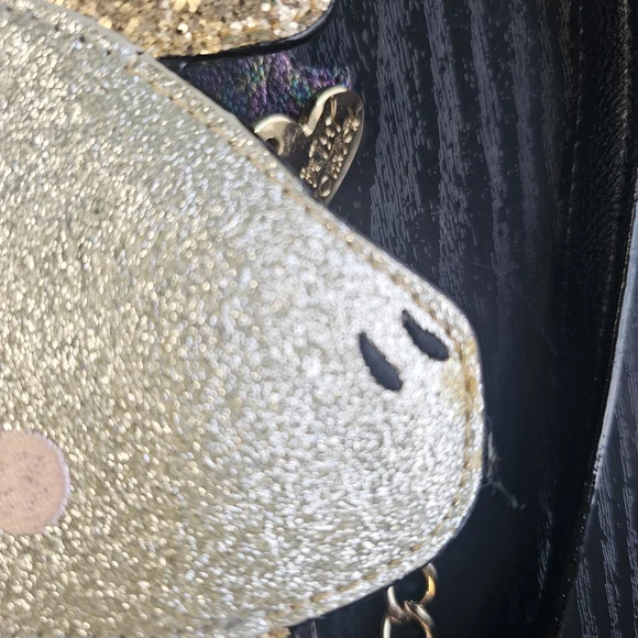 Betsey Johnson Glitter Unicorn Crossbody Bag OS - Picture 3 of 11